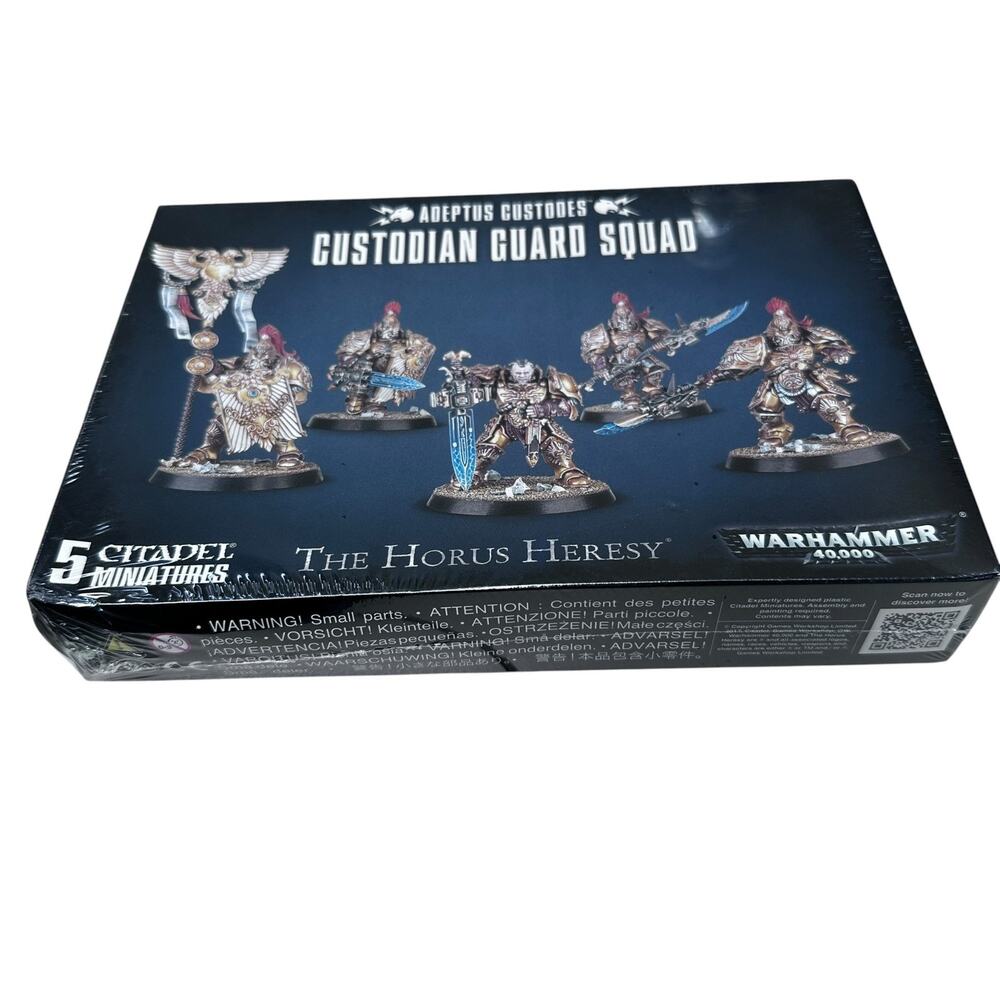 Custodian Guard Squad - Adeptus Custodes - Horus Heresy Warhammer 40,000